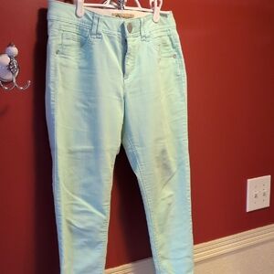 Democracy Light Mint Green Skinny Jeans
